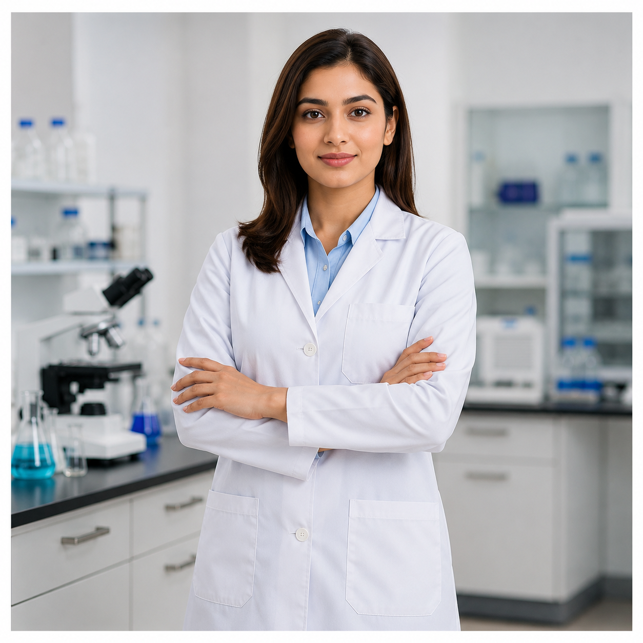 Executive women’s lab coat